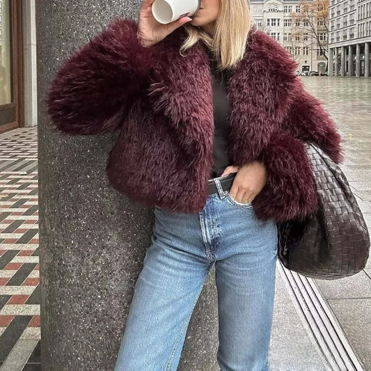 WW | Warmer Pelzmantel