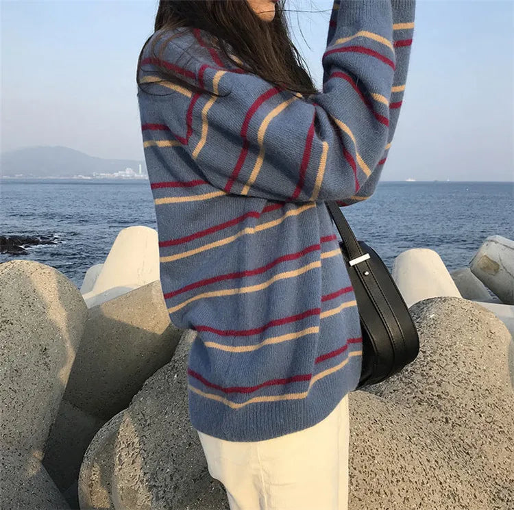 WW | Crew-Neck Knit Sweater
