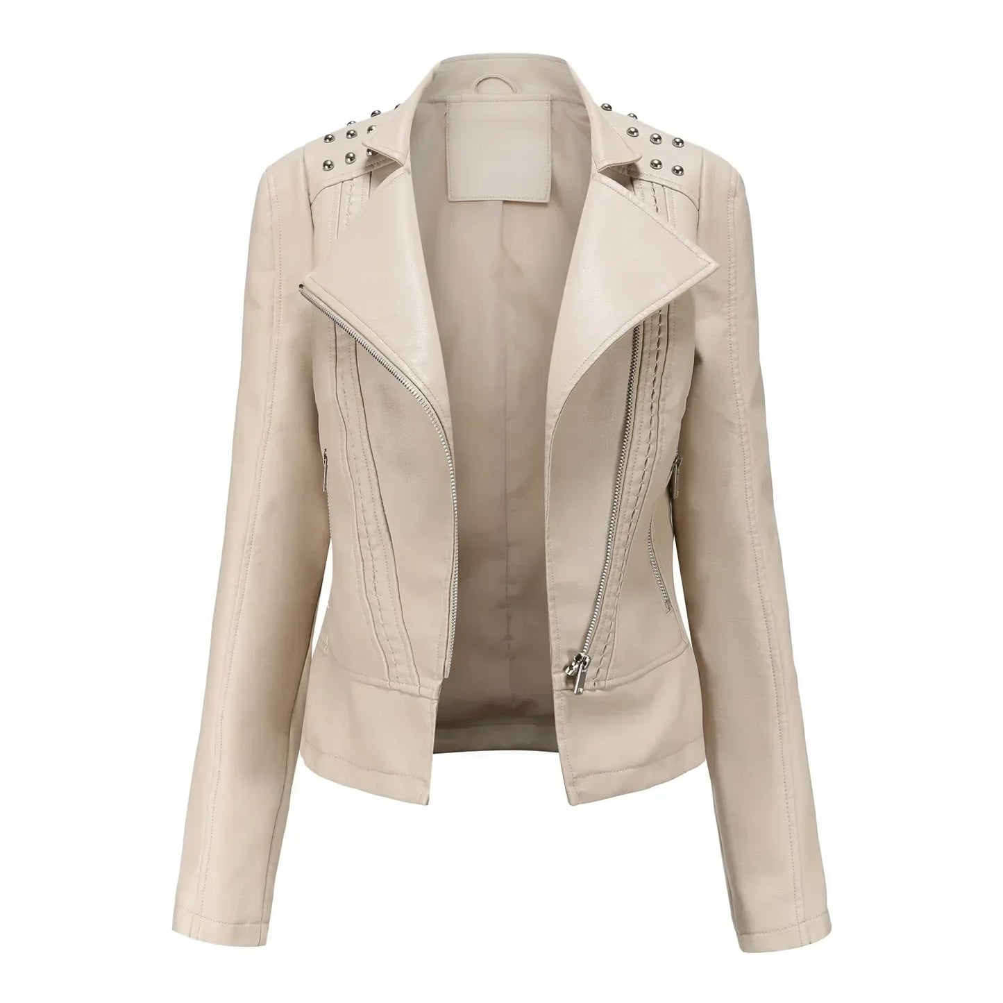 WW | Slim Leather Jacket for Women