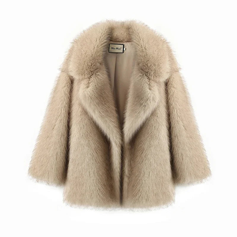WW | Oversized Faux Fur Winter Jacket