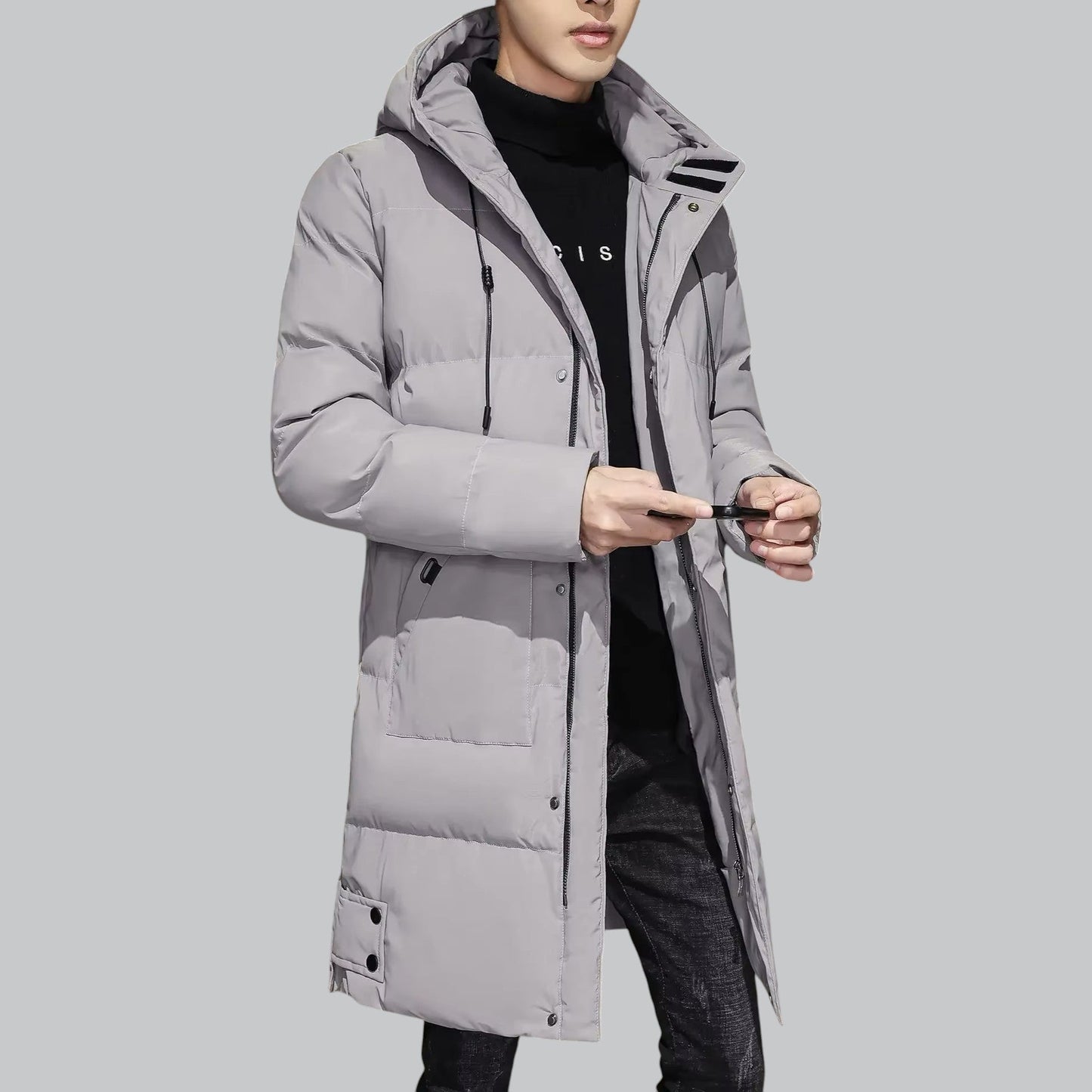 WW | Stylish Long Puffer Jacket