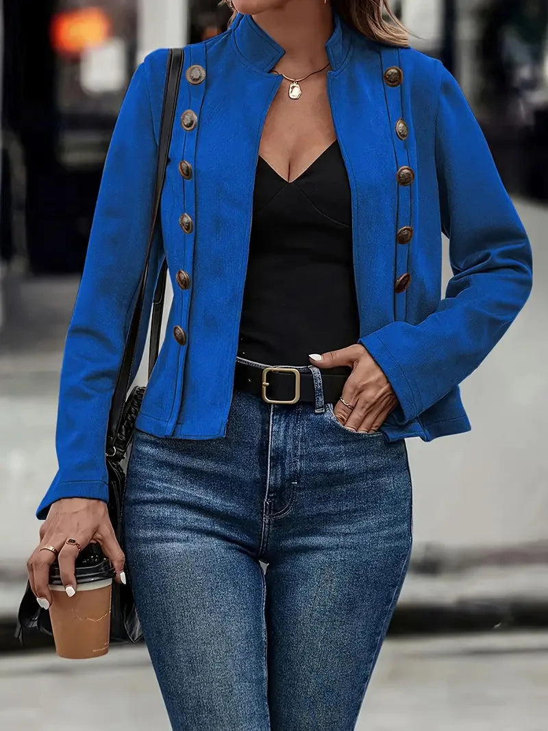 WW | Velvet Double Breasted Jacket