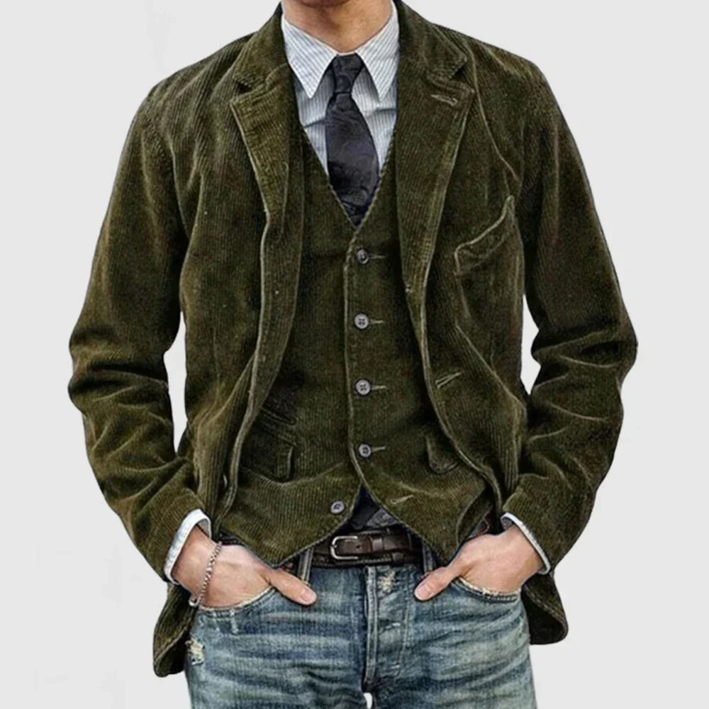 WW | Men's Corduroy Jacket with Lapels