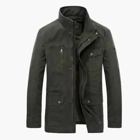 WW | Freizeitjacke mit Stehkragen und Mehrfachtaschen - Lässige Übergangsjacke für Alltag und Outdoor