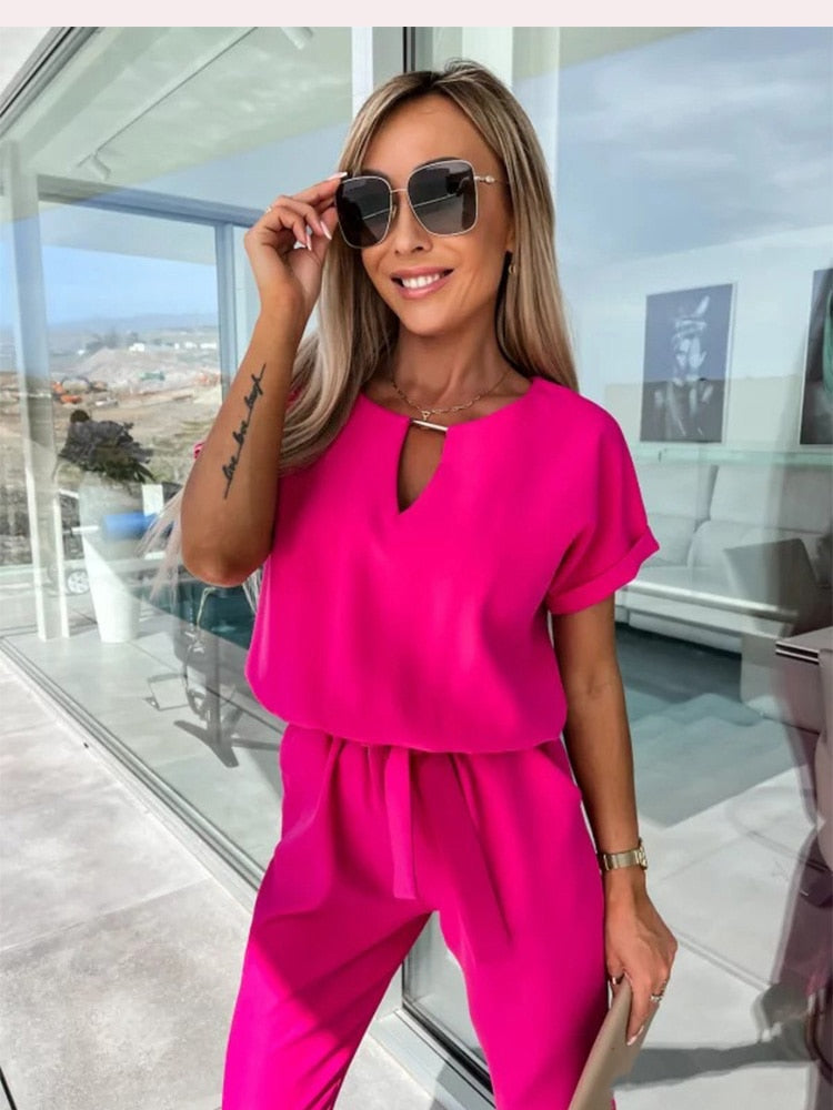 WW | Sommeroverall mit weitem Bein