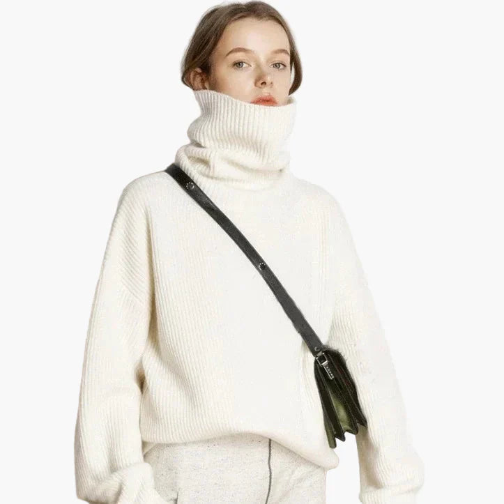 WW | Turtleneck Sweater Oversized Style for Leisure and Office