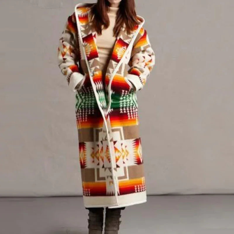 WW | Ethnic Style Long Coat