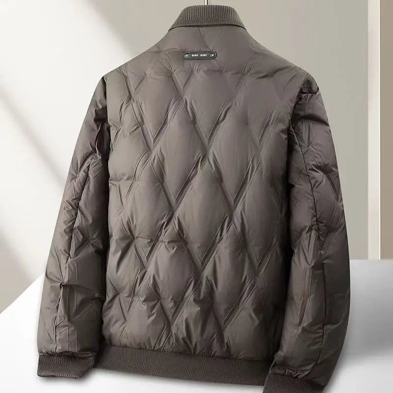 WW | Gepolsterte Steppjacke - Lässiger Schnitt mit geripptem Kragen und Manschetten