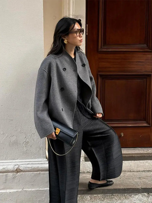 WW | Lässiger Wollmantel