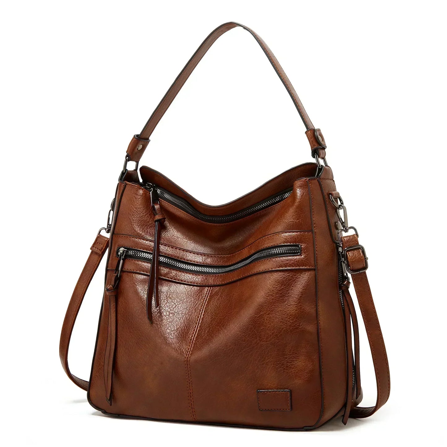 WW | Elegant Leather Shoulder Bag