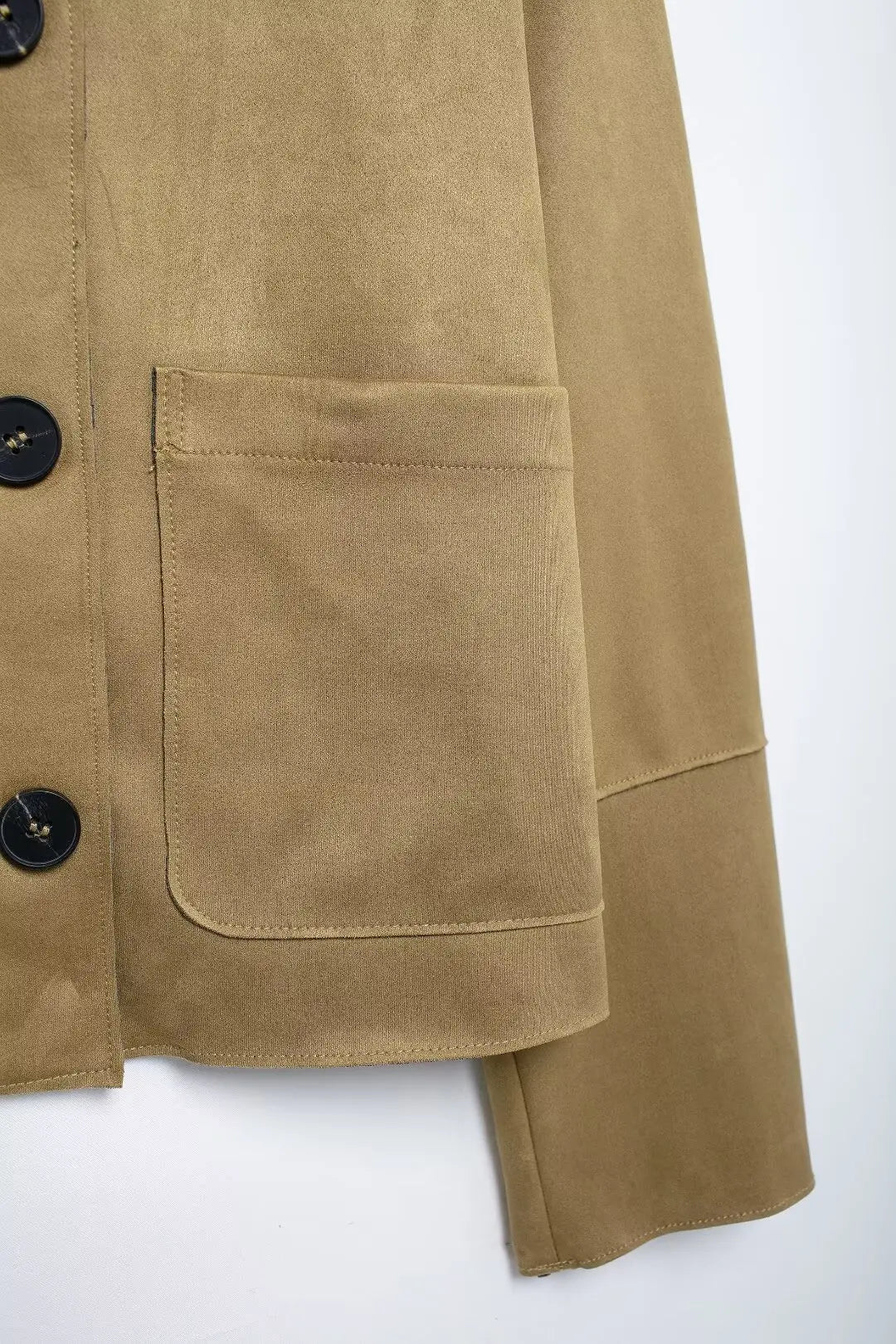 WW | Varsity Bomber Jacket with Minimalist Button Design