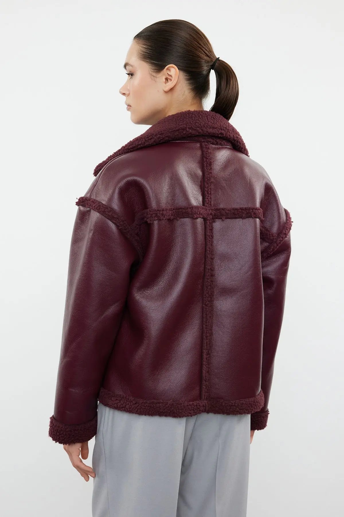 WW | Jacke aus Kunstleder