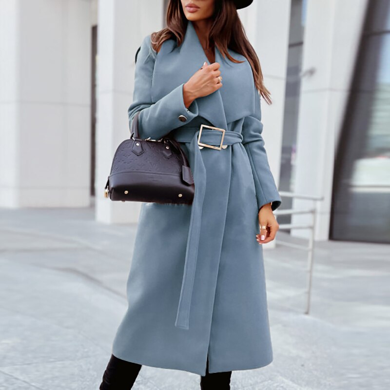WW | Elegant Wool Coat for Women