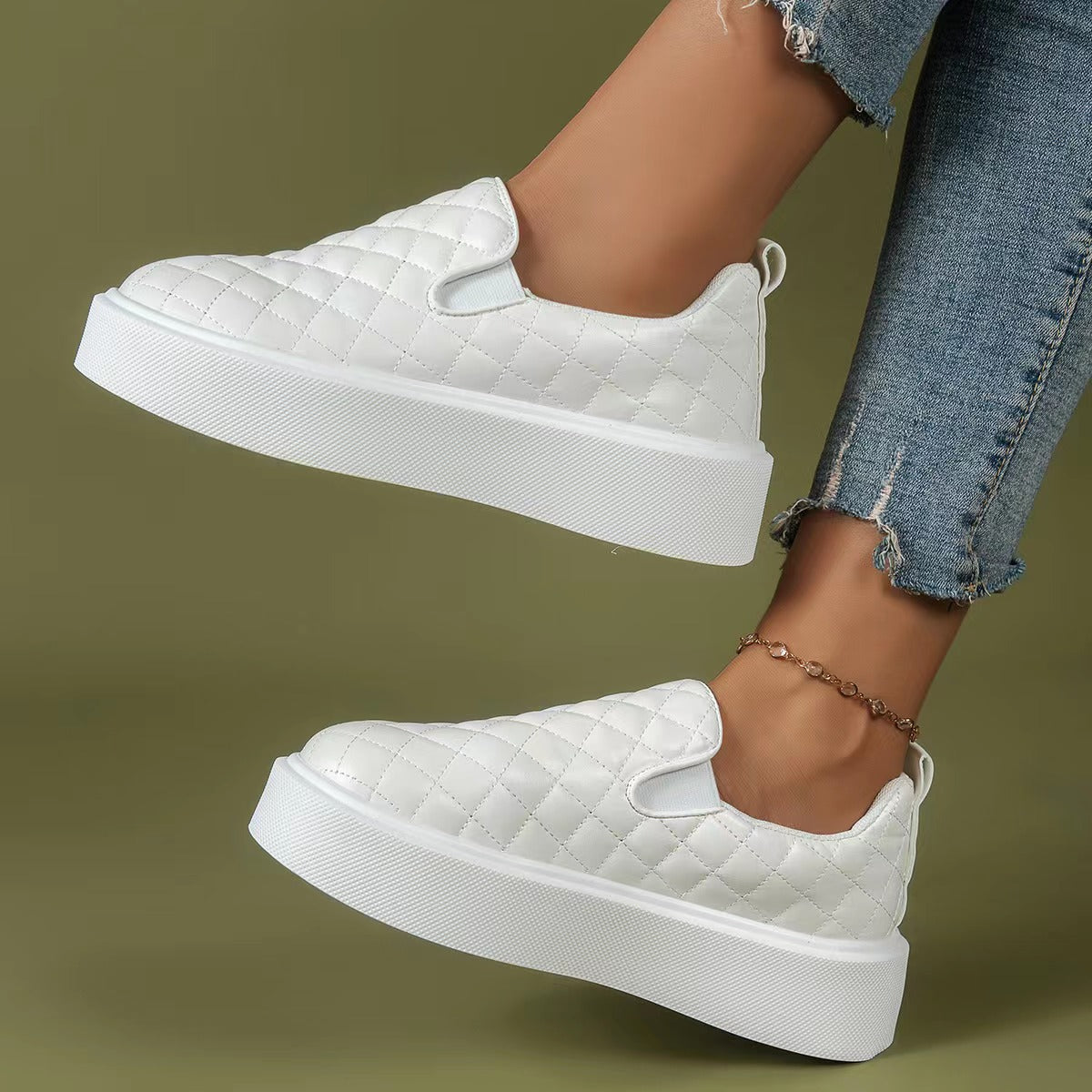 WW | Elegant Platform Sneakers For Women