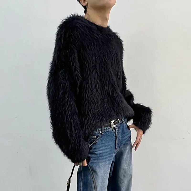 WW | Luxus Lange Ärmel Einfarbig Pullover