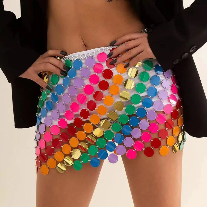 WW | Shimmer Sequin Miniskirt