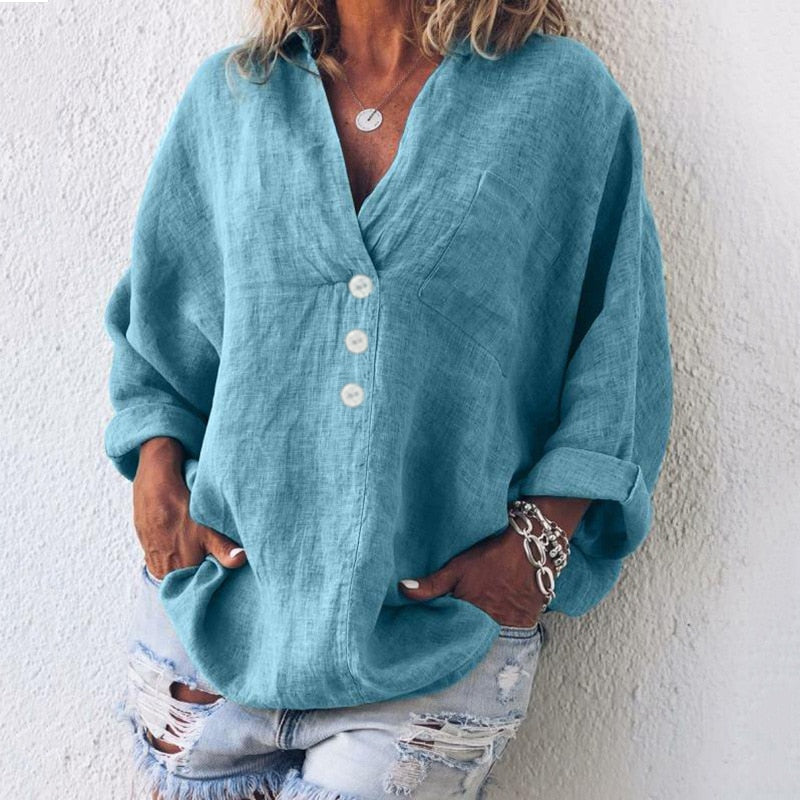 WW | Stylish linen blouse
