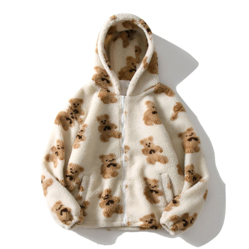 WW | Women's Jacket with Bear Print