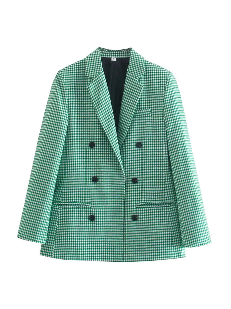 WW | Vintage Checked Blazer
