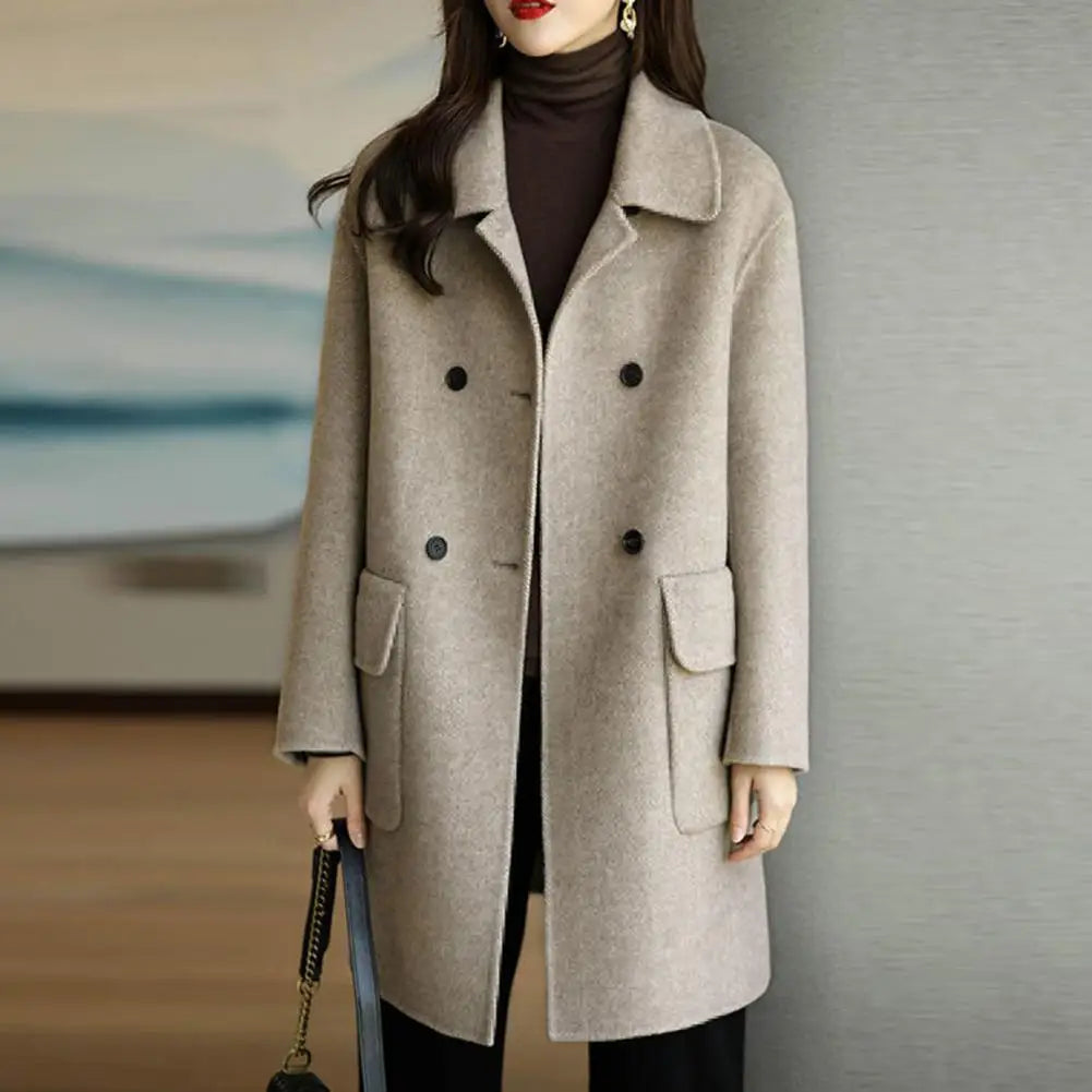 WW | Elegant Wool Coat for Women
