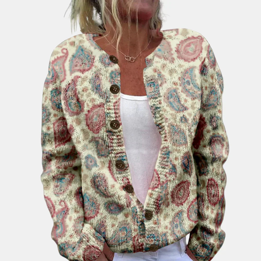 WW | Chic graphic cardigan