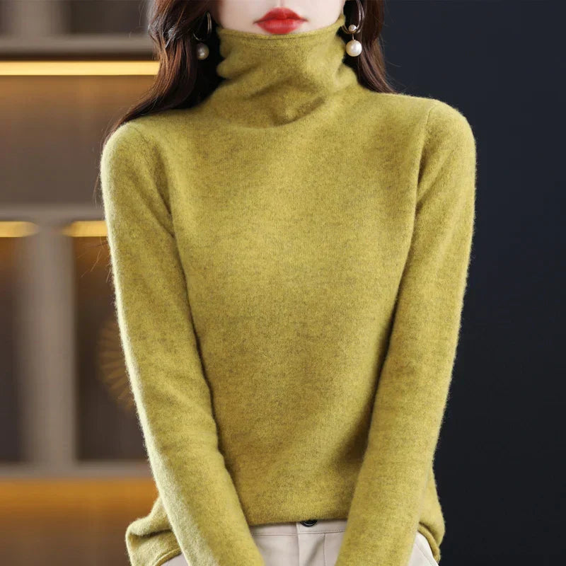 WW | Pullover aus Woll mit Rollkragen