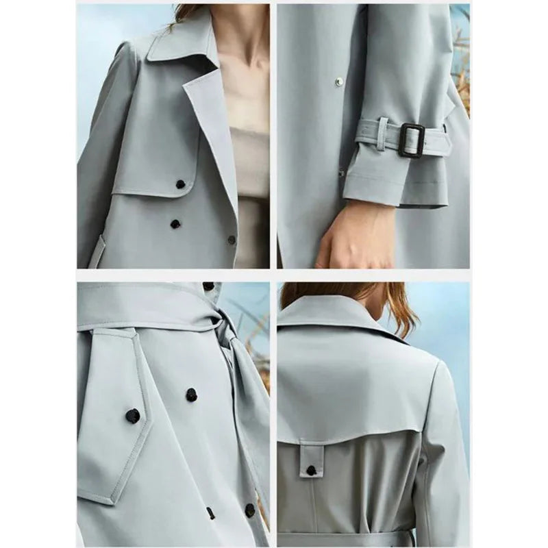 WW | Winter Trench Coat with Lacing