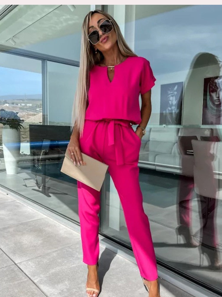 WW | Sommeroverall mit weitem Bein