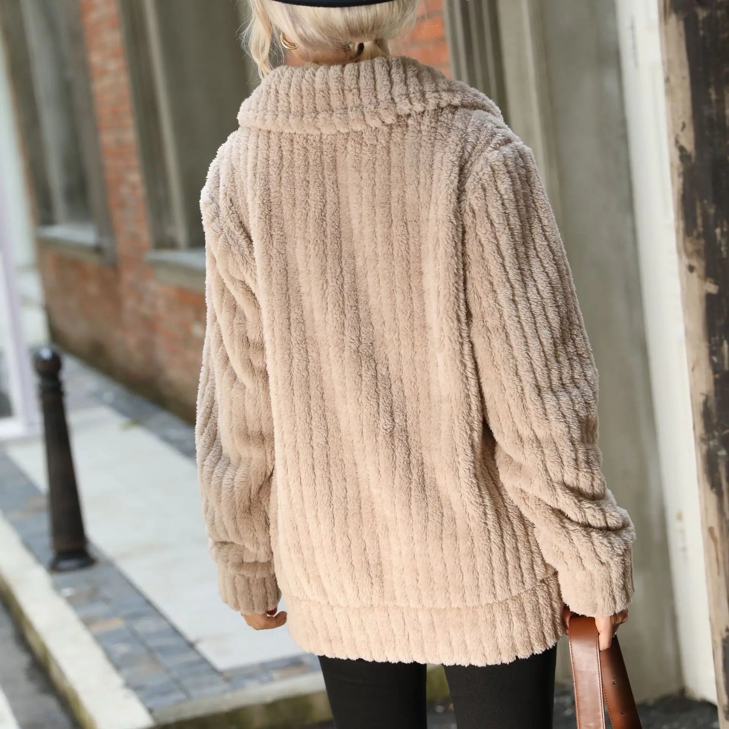 WW | Soft jacket with textured surface