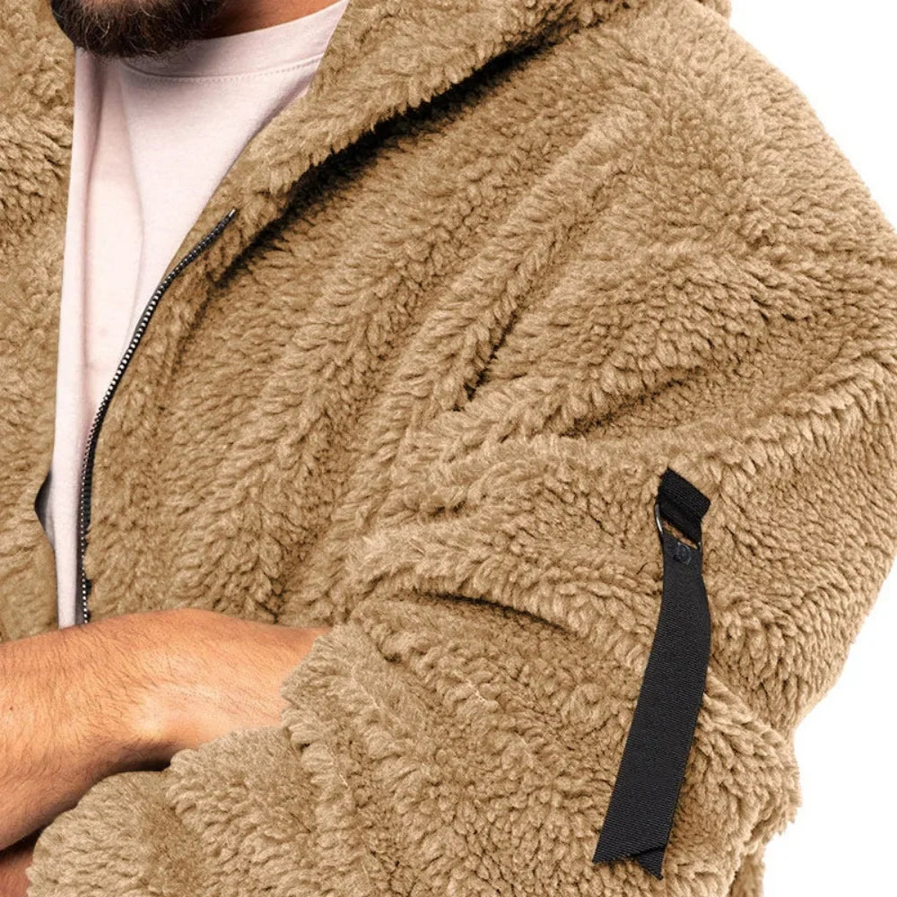 WW | Fleecejacke Mit Kapuze Und Thermischer Innenausstattung Für Herren