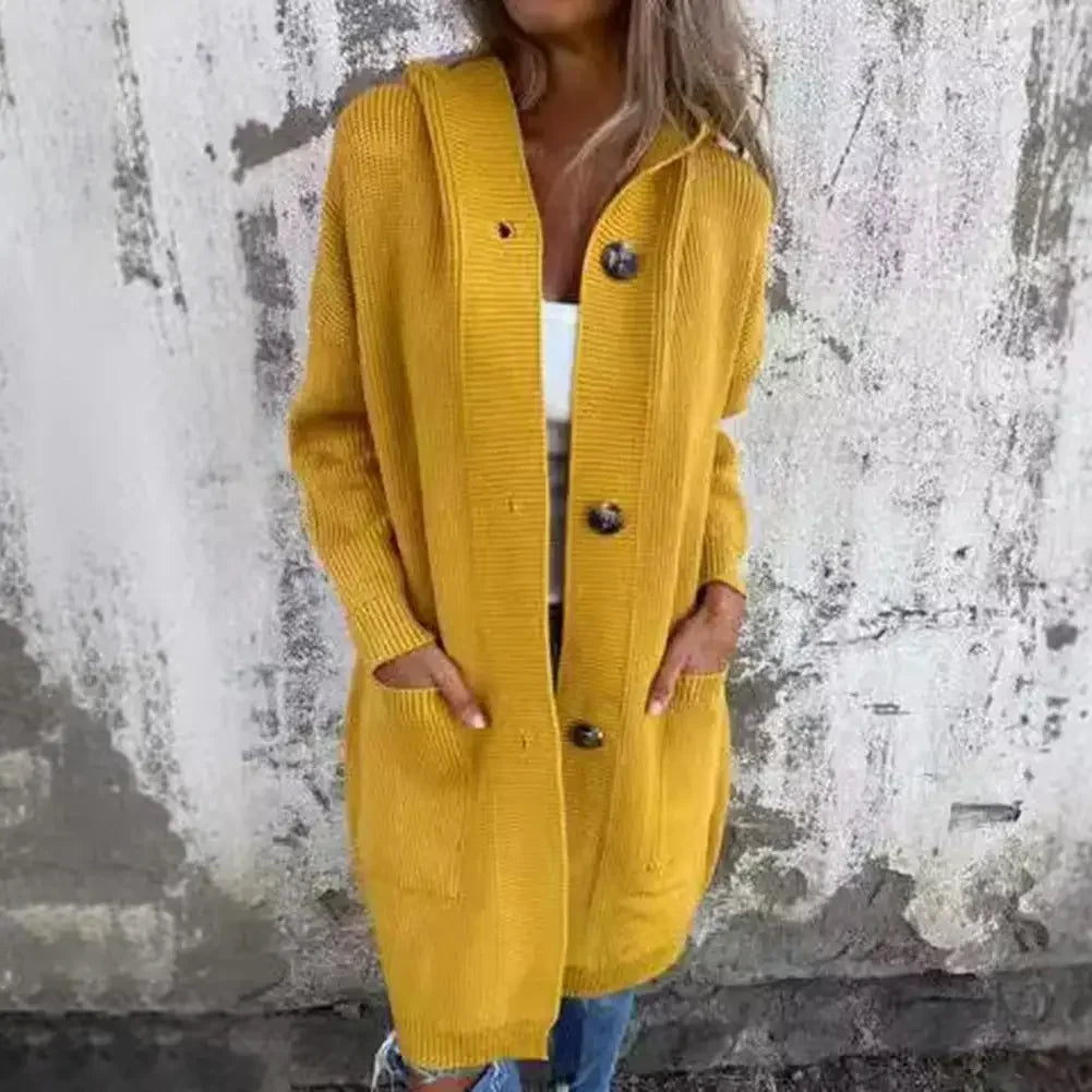 WW | Long Button Cardigan