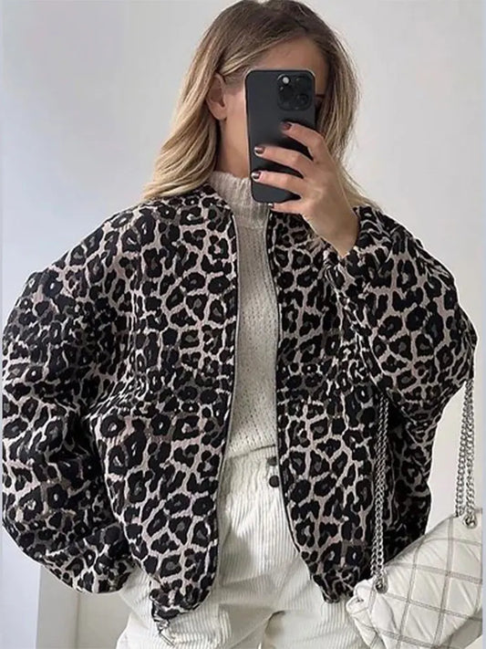 WW | Women's Leopard Print Jacket