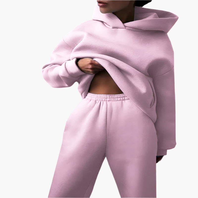 WW | Oversized Lounge Set Hoodie and Jogger - Comfortable Casual Look