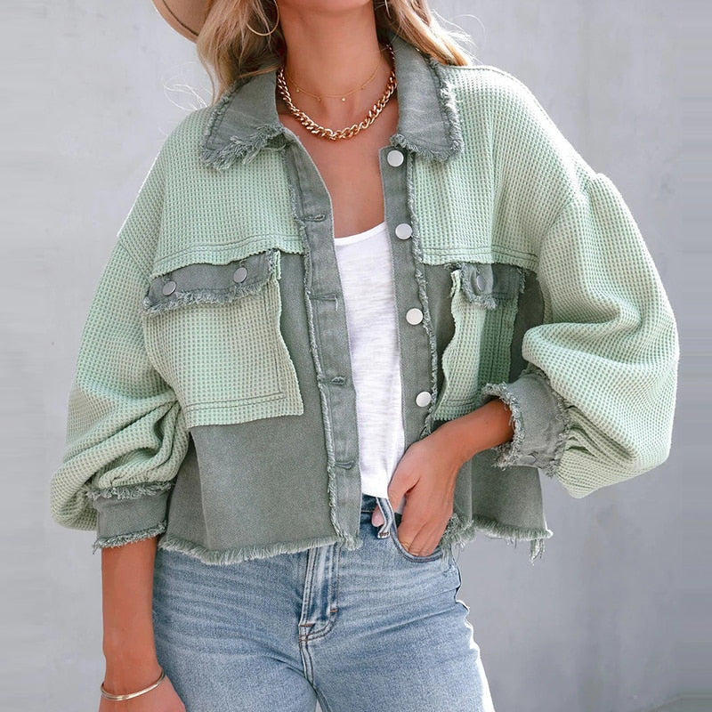 WW | Jack A unique jacket with puff sleeves