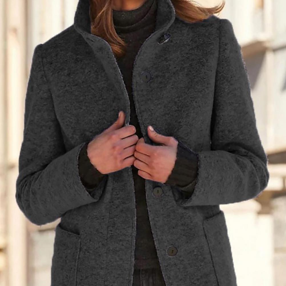 WW | Elegant Wool Coat for Women