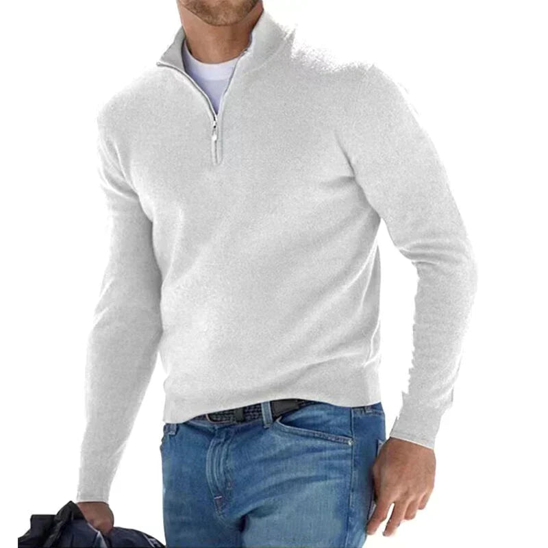 WW | Polo - Fashionable Zipper Pullover for Men