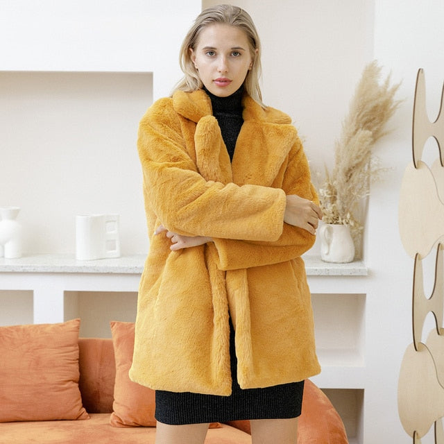 WW | Faux fur jacket perfect for the winter season