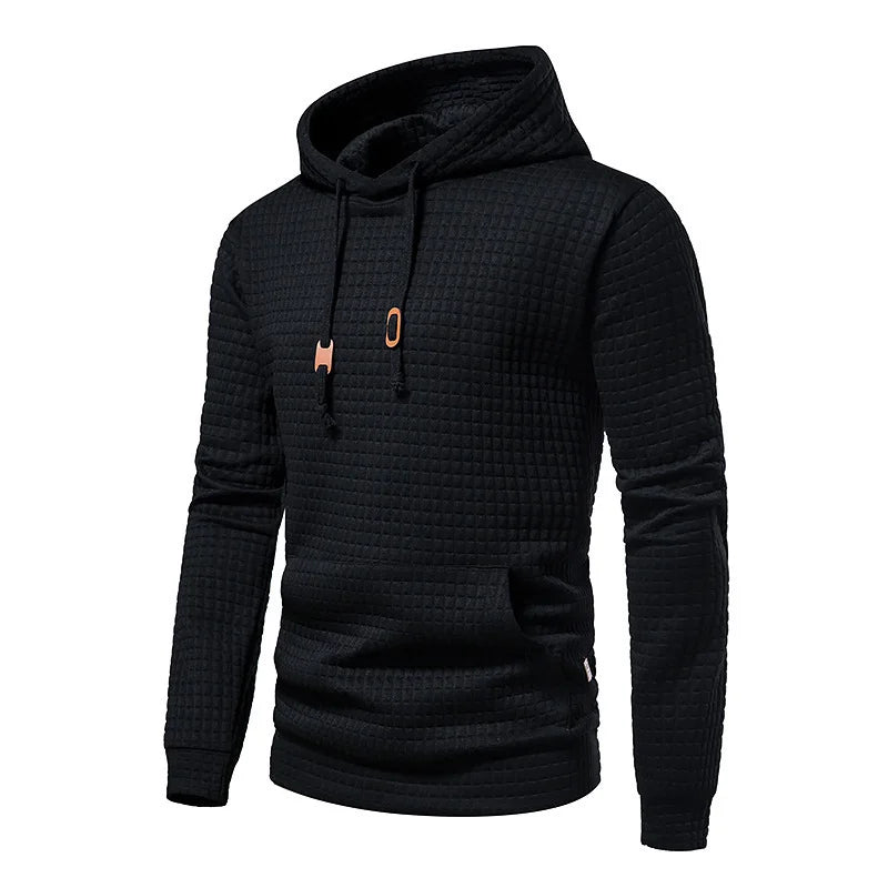 WW | Herren Kapuzenpullover - Sommer Hoodie für Herren mit Struktur & Stil