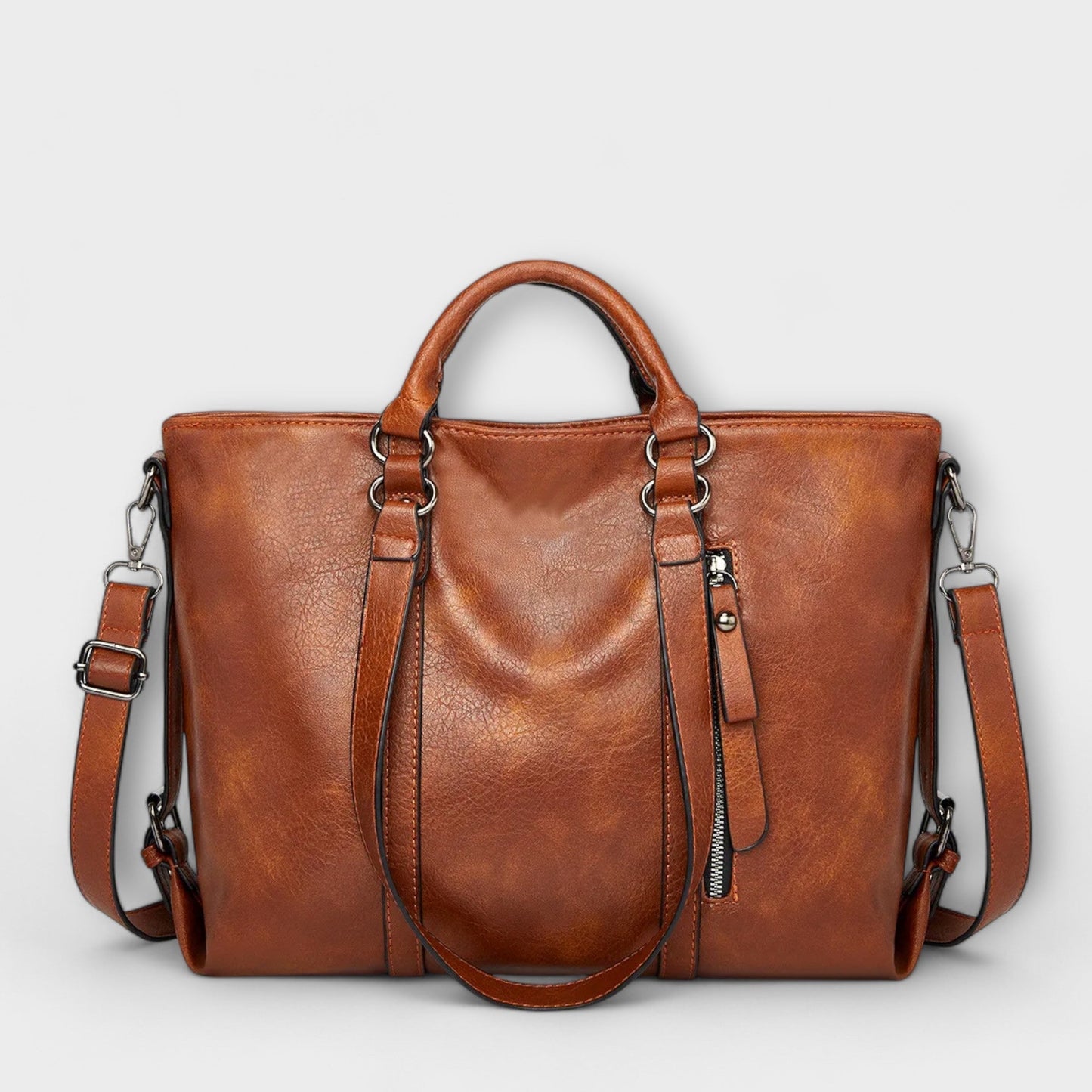 WW | Large Leather Handbag