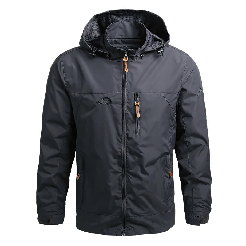 WW | Herren-Regenjacke - Mit Kapuze