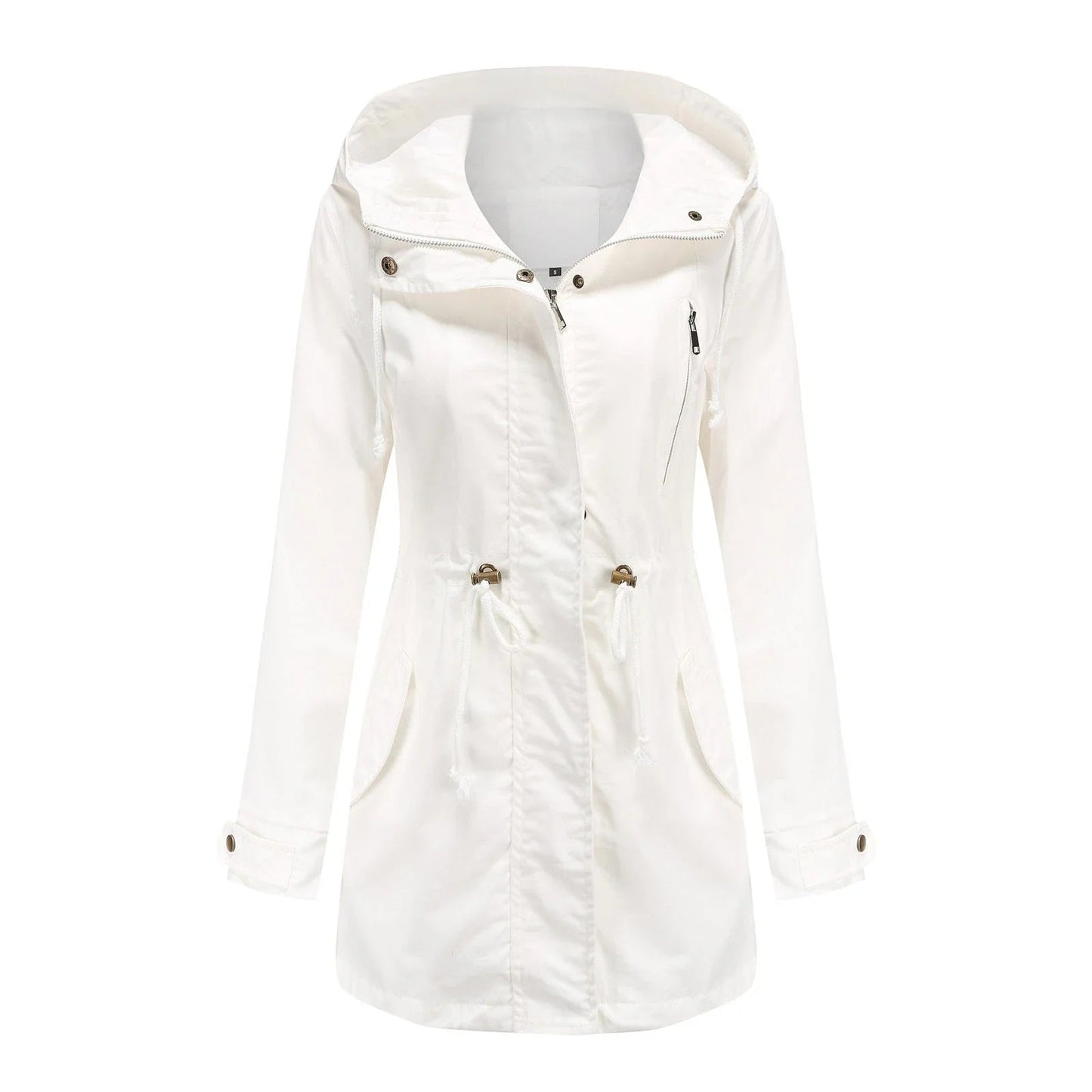 WW | Elegante Wasserdichte Outdoor Regenjacke für Damen - Perfekt für Outdoor-Aktivitäten