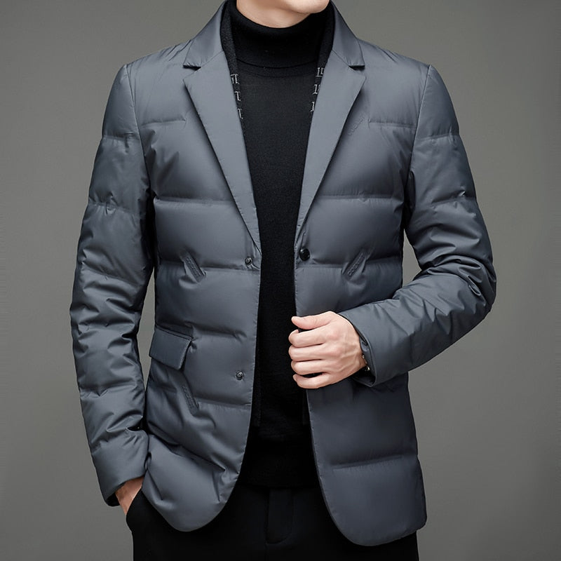 WW | Modischer gefütterter Blazer für Herren