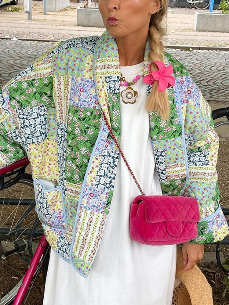 WW | Patchwork Bohemian Jacket for Women