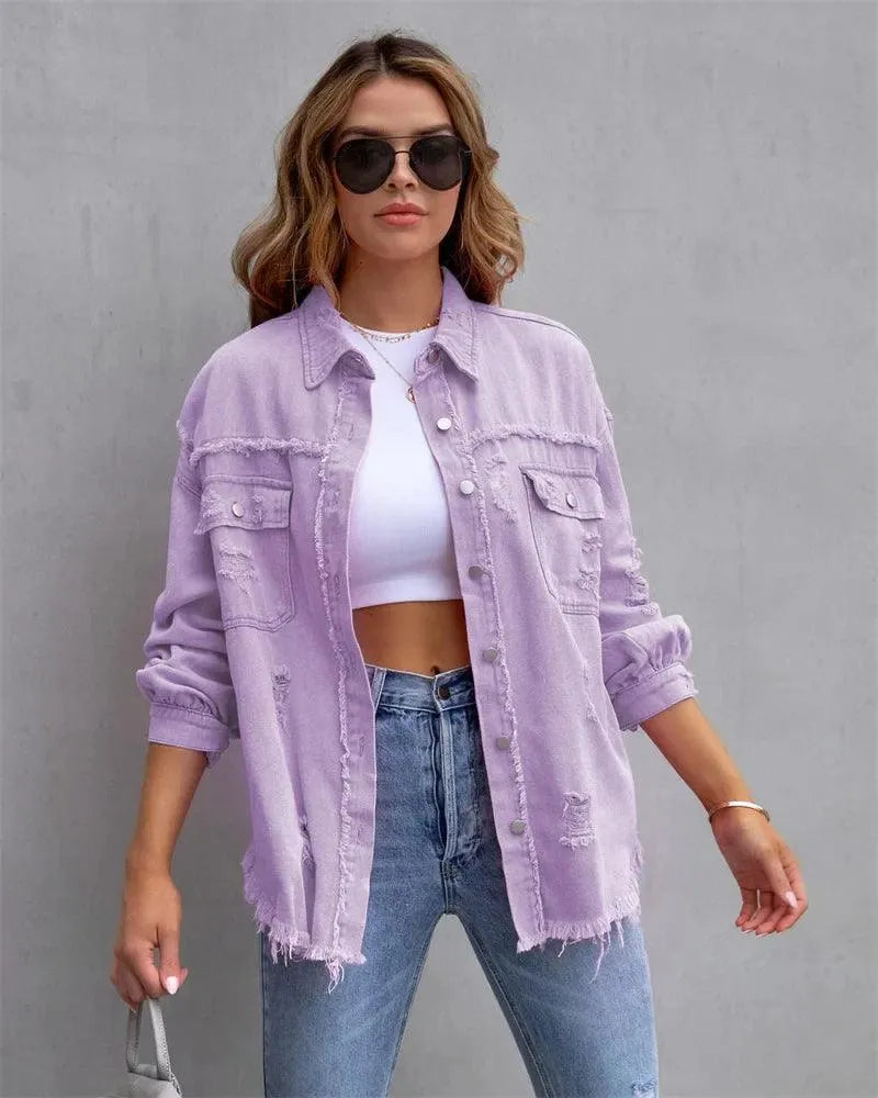 WW | Oversized, informelle Jeansjacke für Damen
