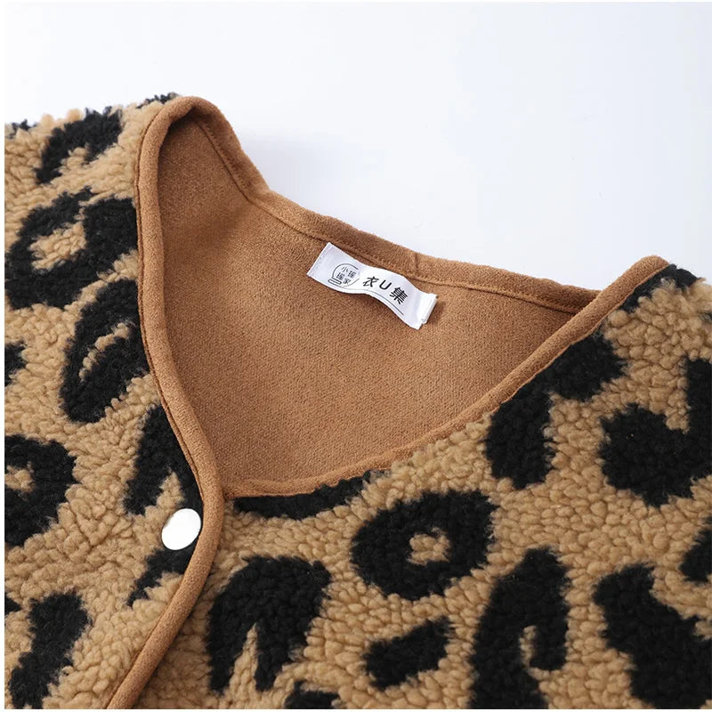 WW | Leopard print winter jacket