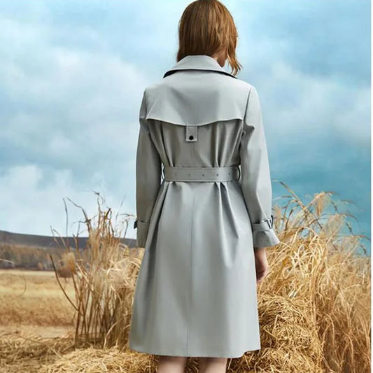 WW | Winter-Trenchcoat mit Schnürung