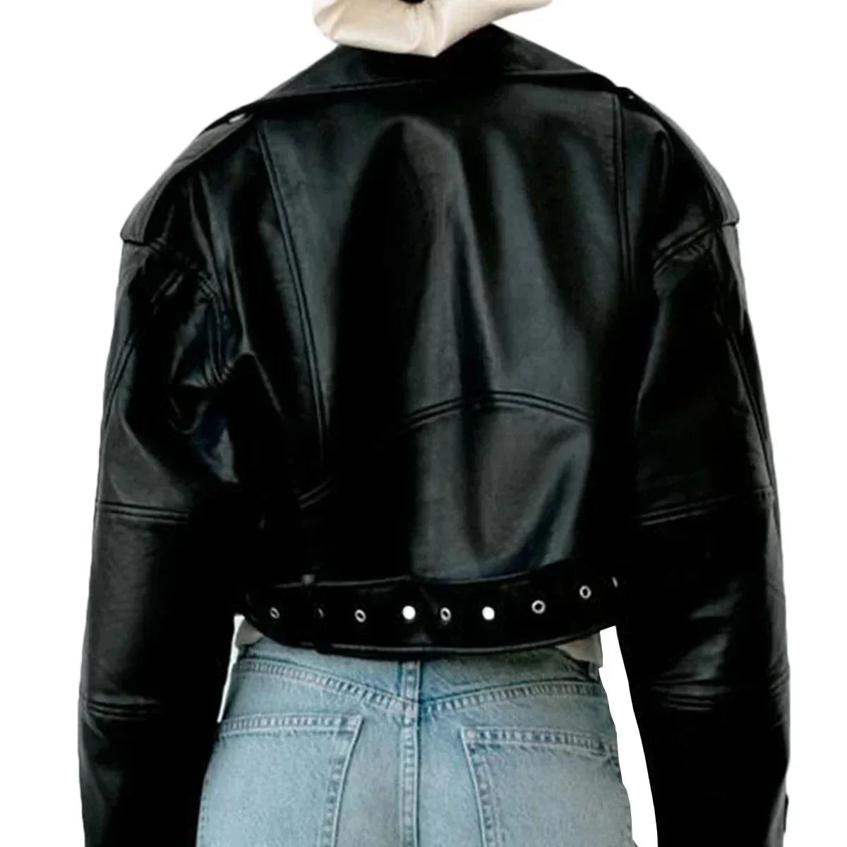 WW | Damen Klassisches Bikerjack Casual Fit