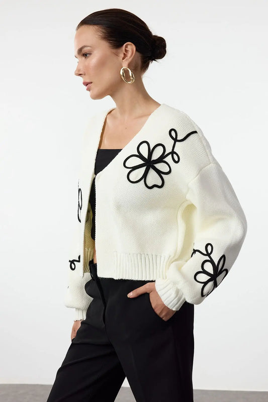 WW | Eleganter Floral-Cardigan