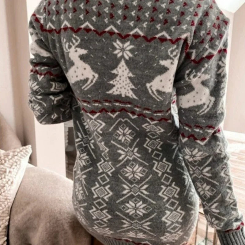 WW | warm knitted Christmas dress