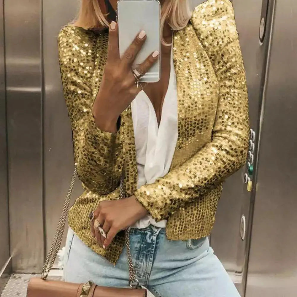 WW | Eleganter Abendblazer mit Pailletten